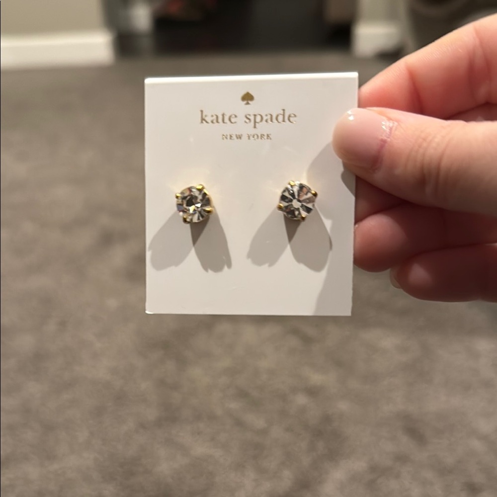 Kate Spade Gold and Silver Stud Earrings